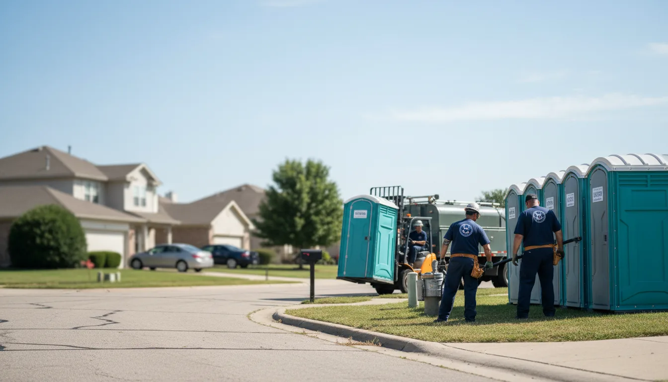 Porta Potty Rental in Chadwick, IL near me